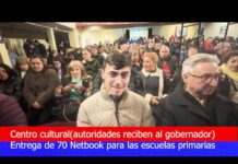 Gobernador entrega de 70 Netbook para las escuelas primarias
