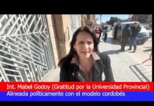 Mabel Godoy: Quilino alineada políticamente con el modelo cordobés