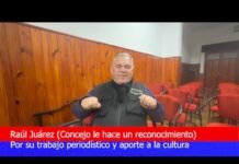 Reconocimiento a Ruly Juarez por su trabajo periodístico y aporte a la cultura