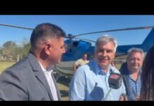 Avellaneda expresó su gratitud al Gobernador Llaryora