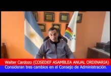 COSEDEF, ASAMBLEA ANUAL ORDINARIA. Tres cambios en el Consejo