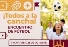 ¡Nos encontramos en la cancha!