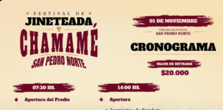 Festival de Jineteada y Chamamé. San Pedro Norte