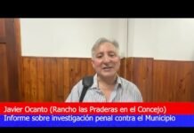 Informe sobre investigación penal contra el Municipio